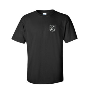 2* Police K9 Apparel - distressed T-shirt in black