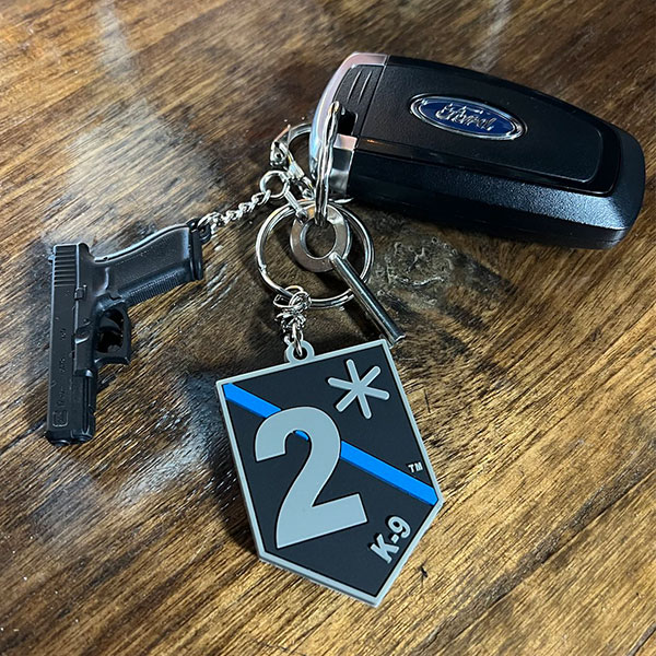 2* K9 Key Chain