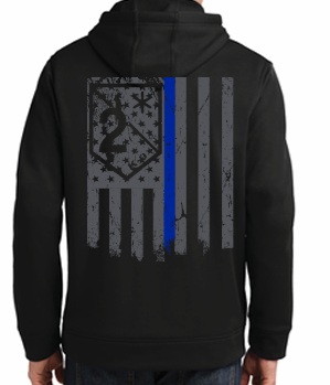 Blue Line Hoodie